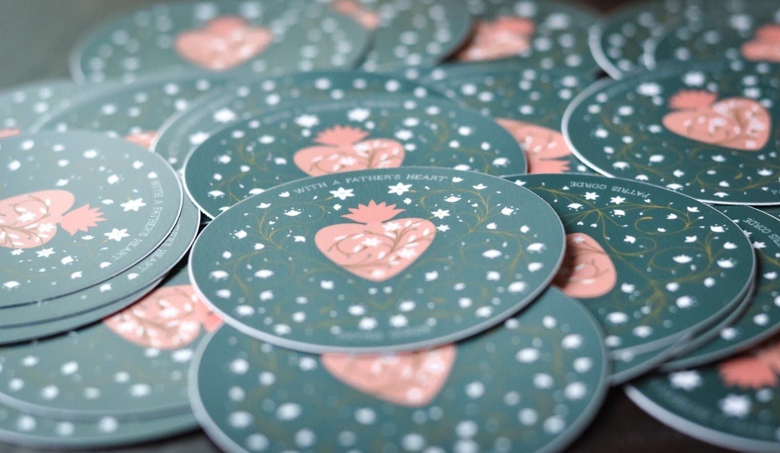 Chaste Heart of St. Joseph Catholic Sticker - Little Way Design Co.