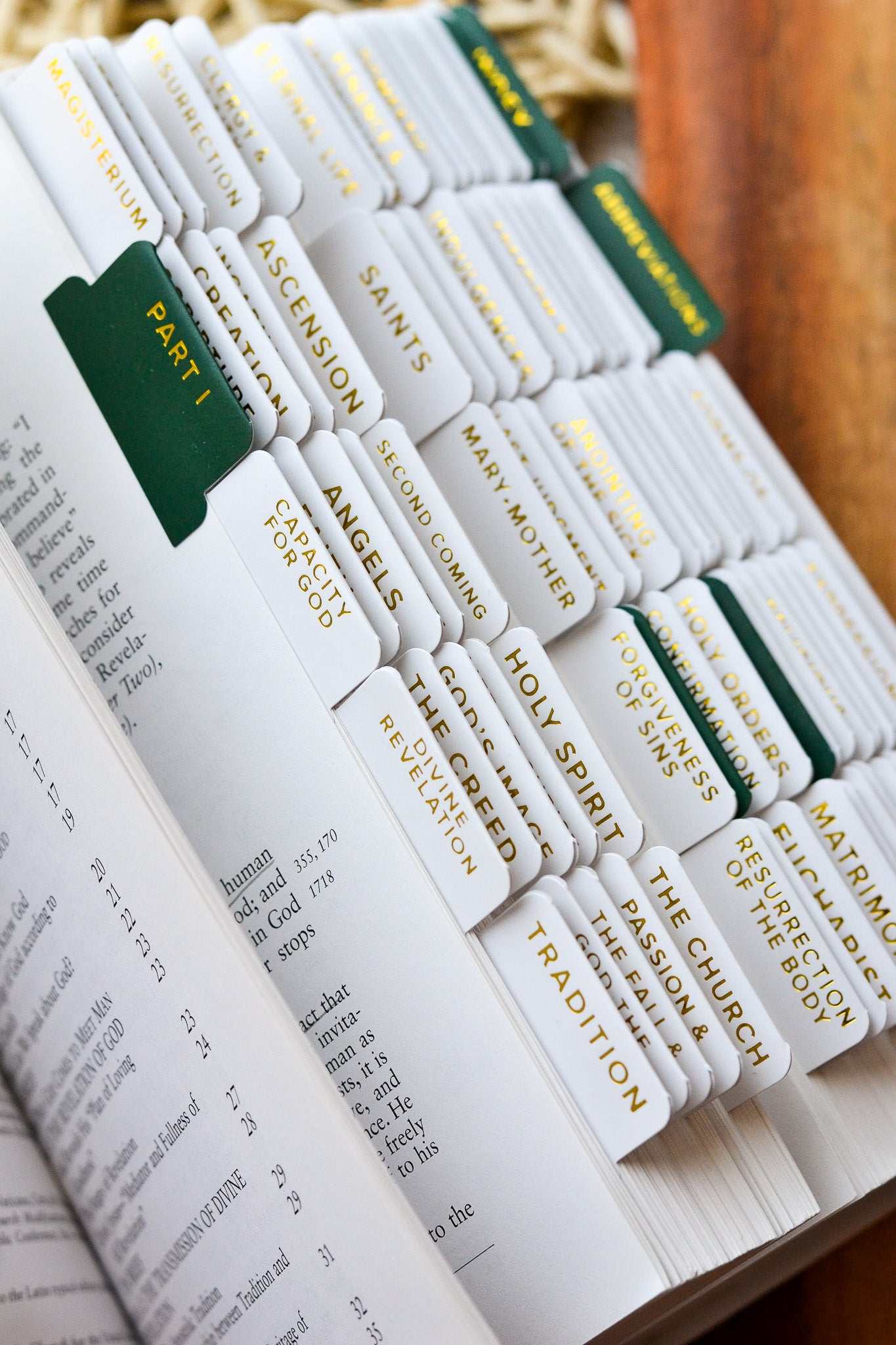 catholic catechism tabs