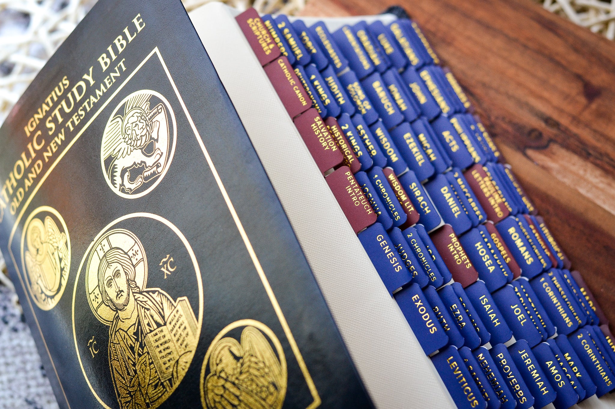 ignatius study bible tabs