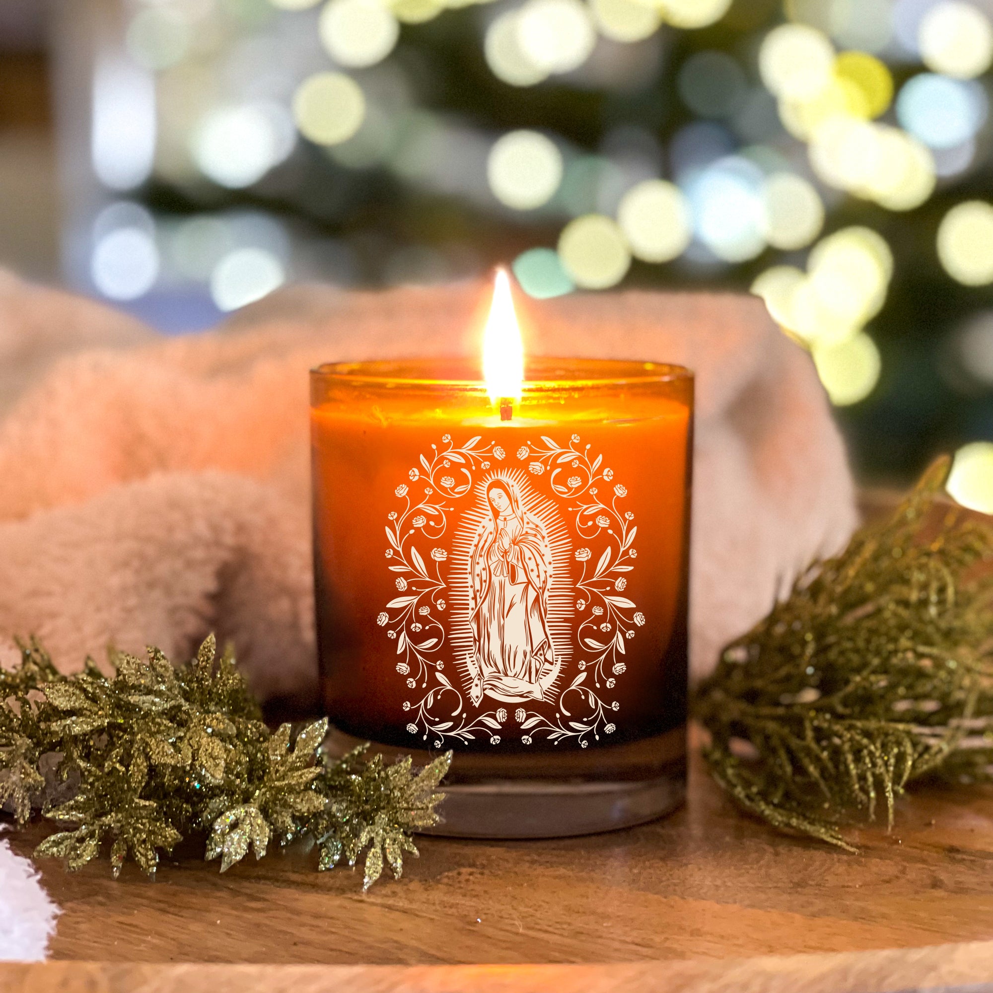 Our Lady of Guadalupe Candle