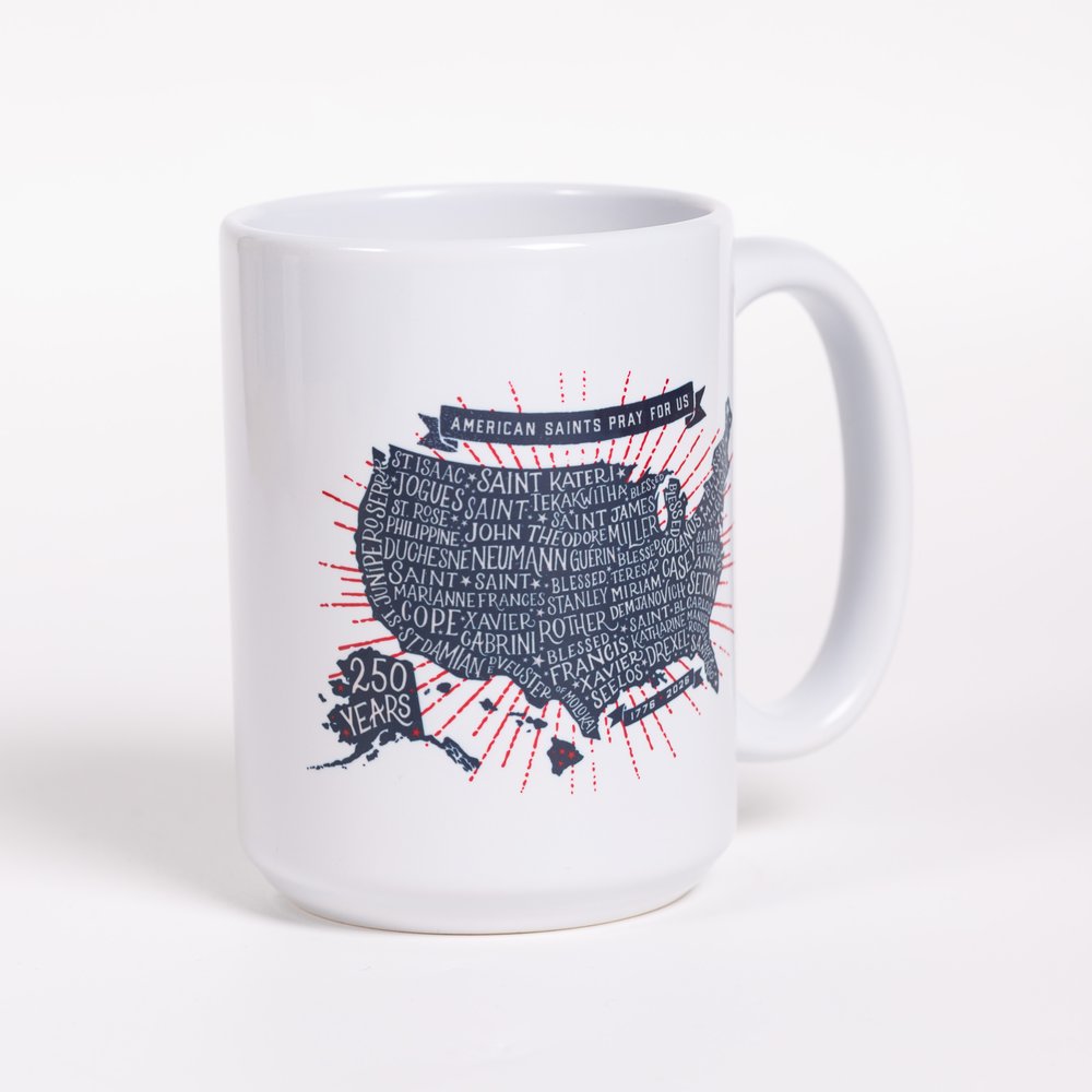 American Saints 250th Commemorative Mug