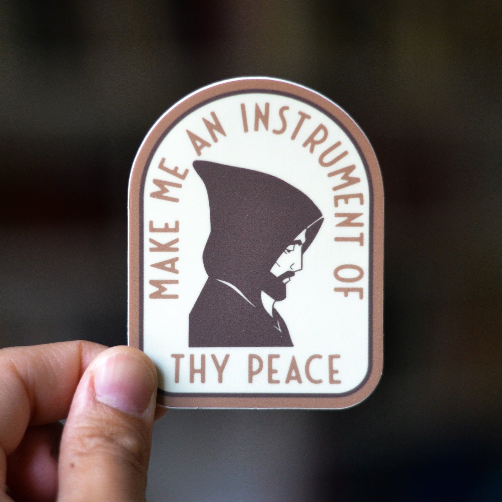 St. Francis Peace Catholic Sticker