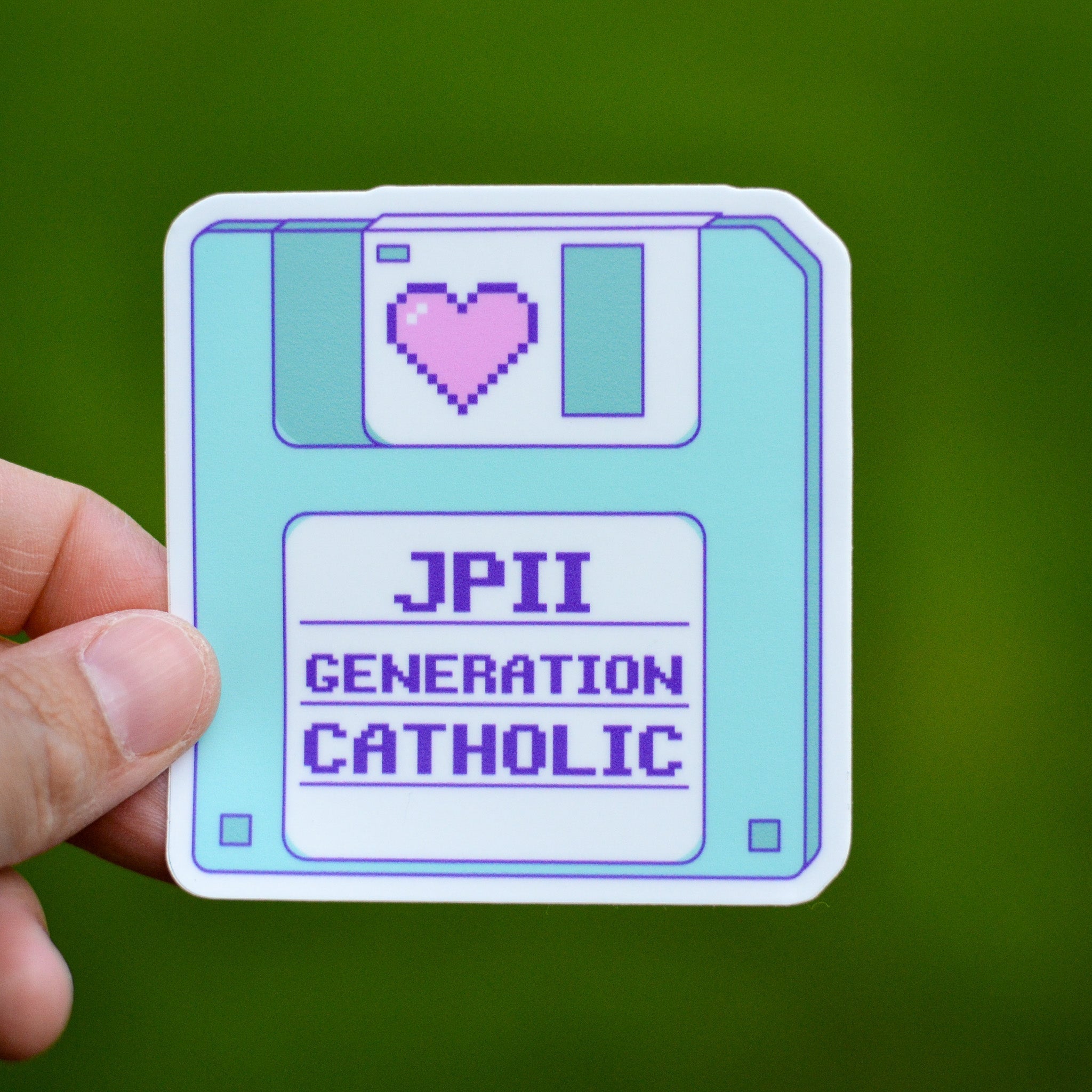 Pope St. John Paul II Generation Catholic Sticker