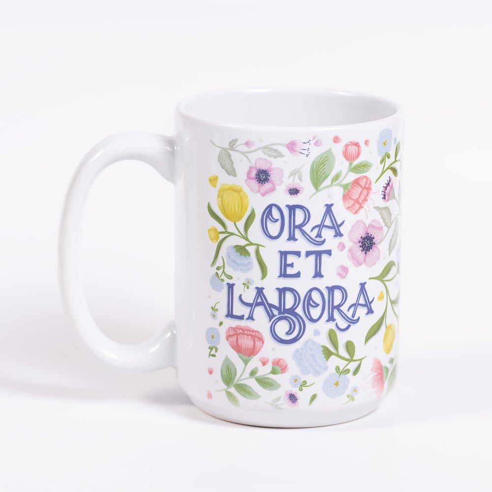 Joyful Botanicals Ora Et Labora Mug