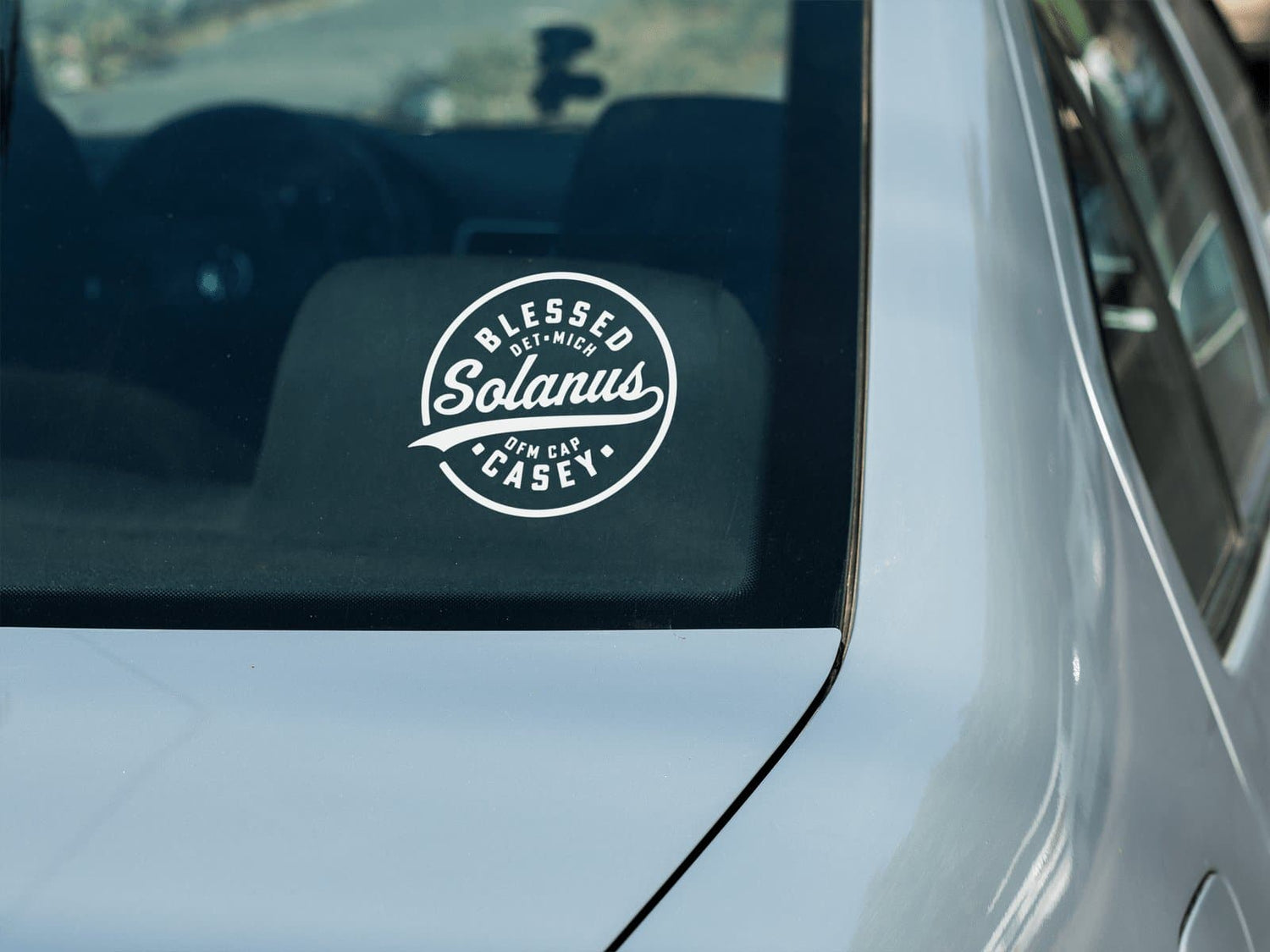 Blessed Solanus Casey Catholic Car Decal - Little Way Design Co.