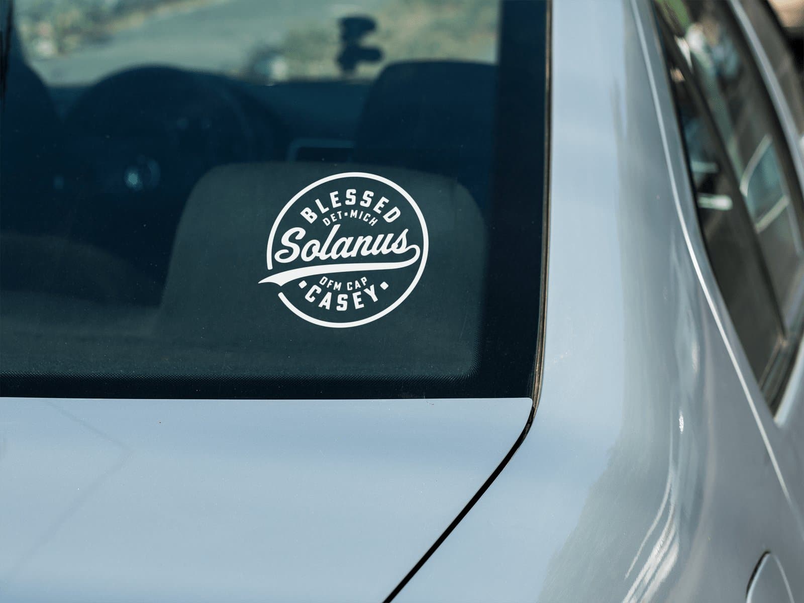 Blessed Solanus Casey Catholic Car Decal - Little Way Design Co.