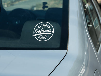 Blessed Solanus Casey Catholic Car Decal - Little Way Design Co.