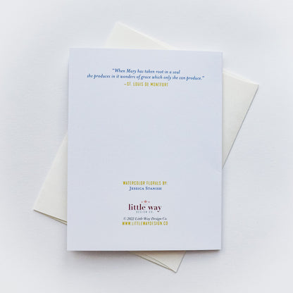 Catholic Spiritual Bouquet Card - Little Way Design Co.