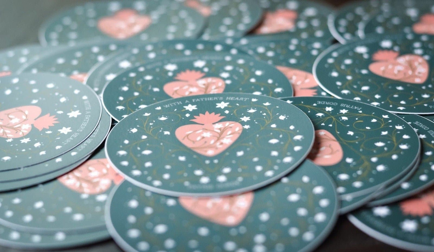 Chaste Heart of St. Joseph Catholic Sticker - Little Way Design Co.