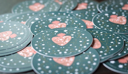 Chaste Heart of St. Joseph Catholic Sticker - Little Way Design Co.