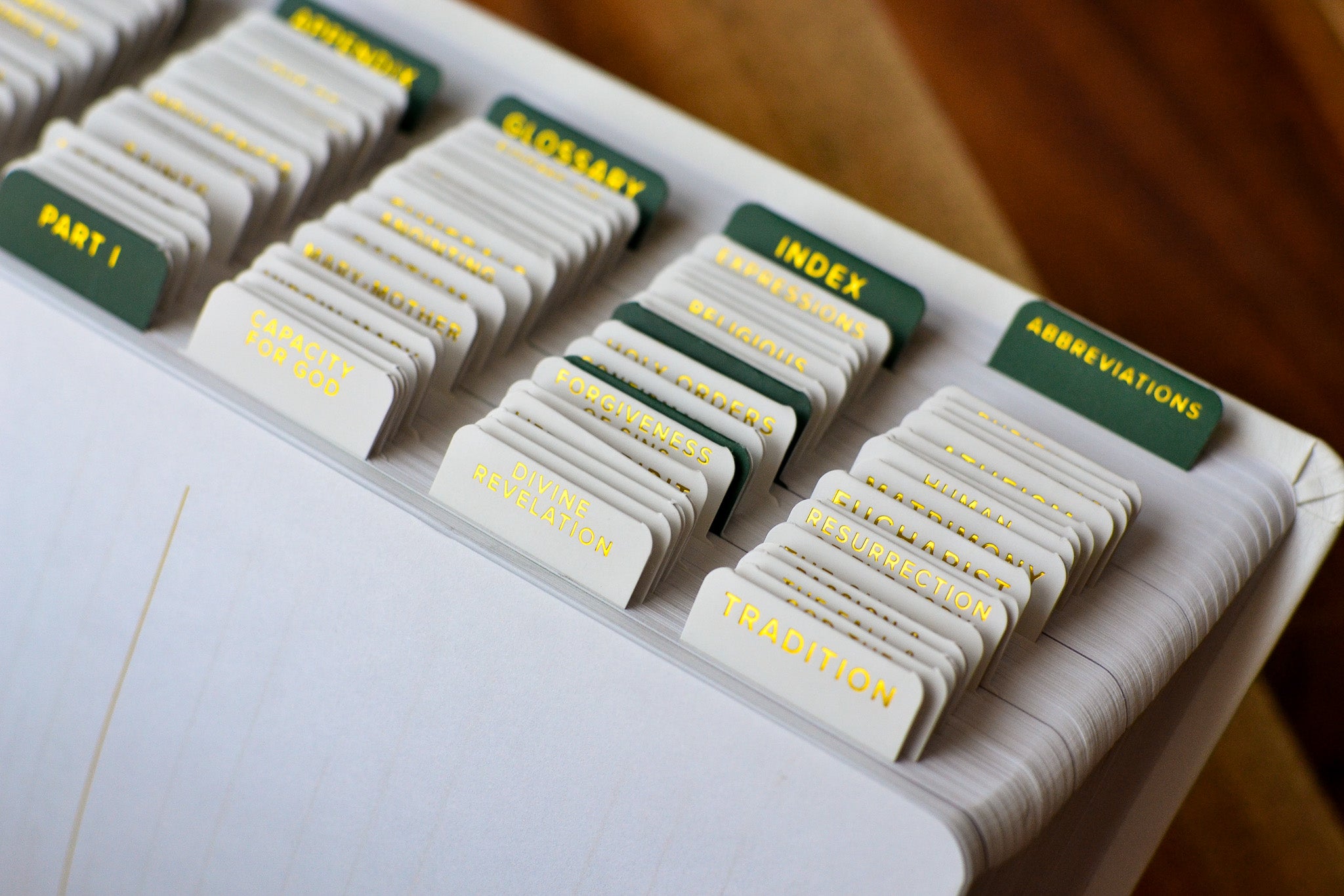 catholic catechism tabs