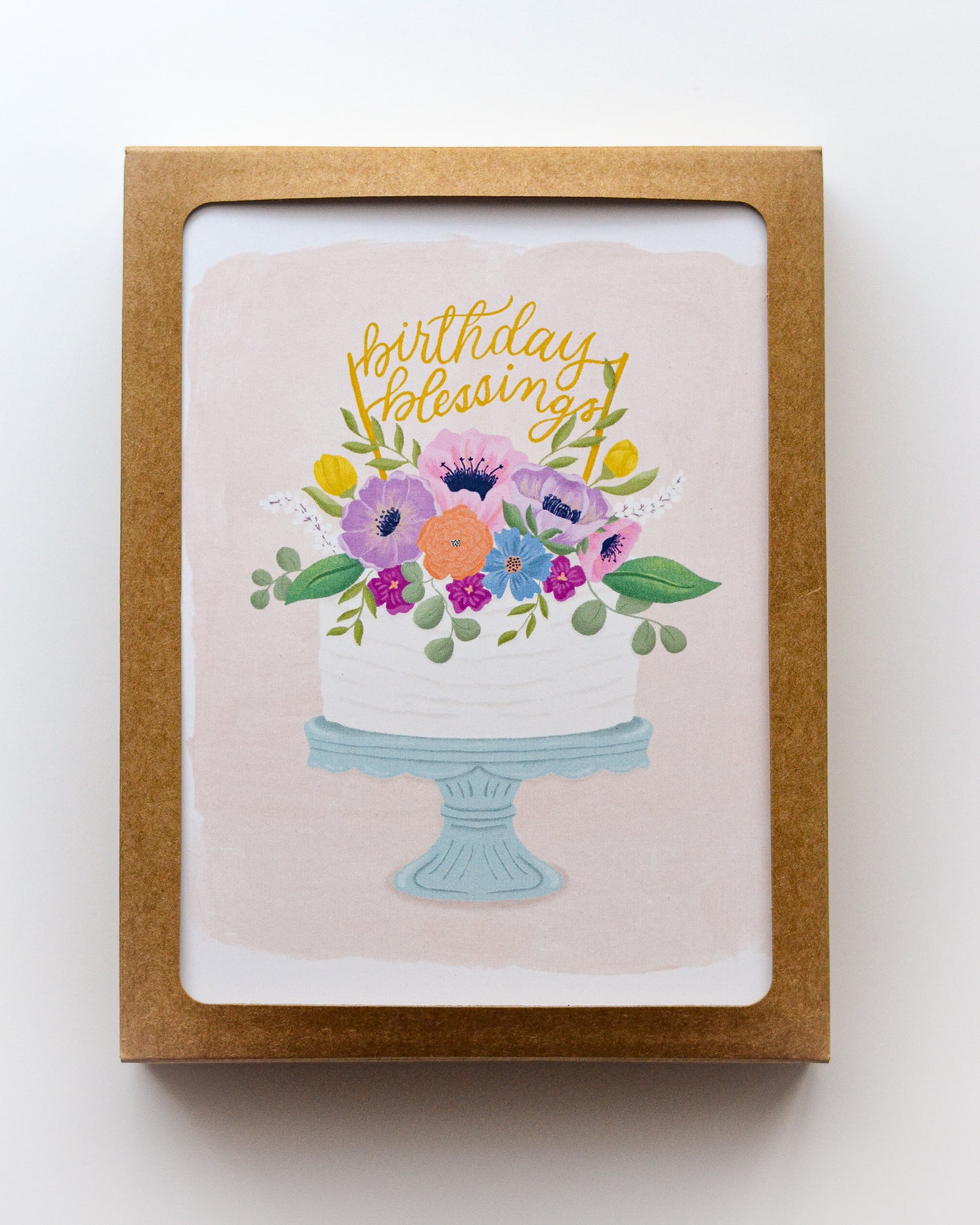 catholic birthday card in box