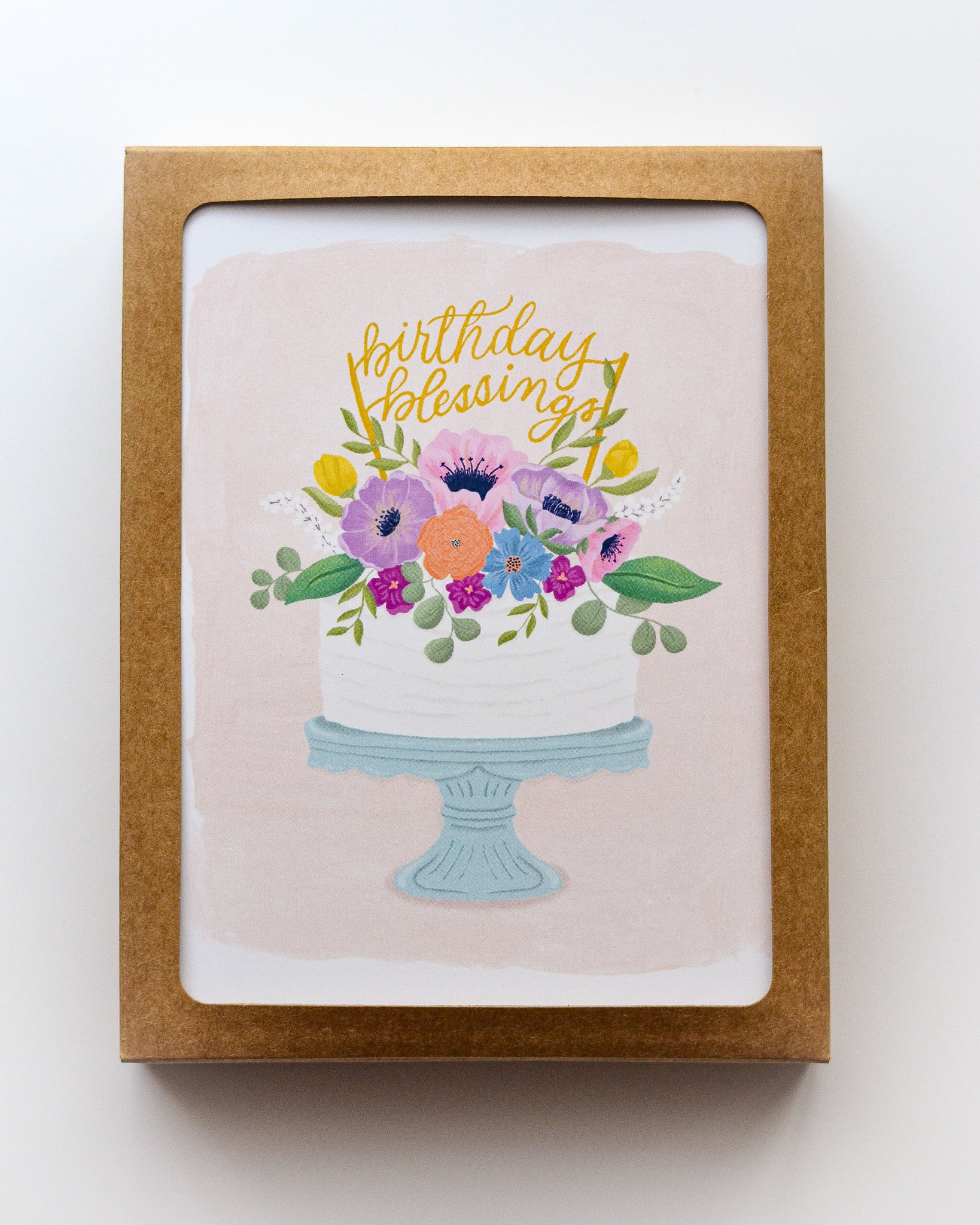 catholic birthday card in box