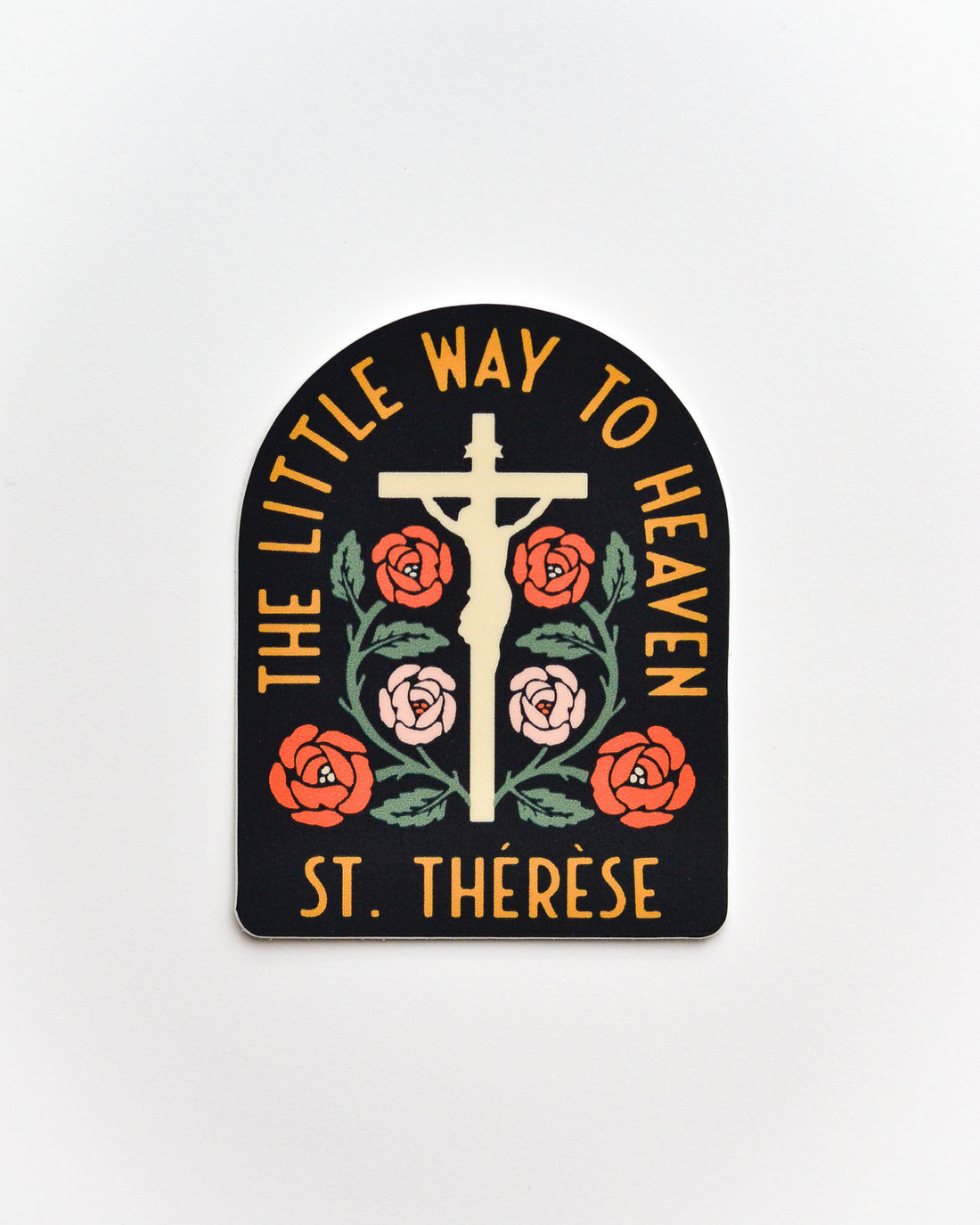 saint therese catholic sticker