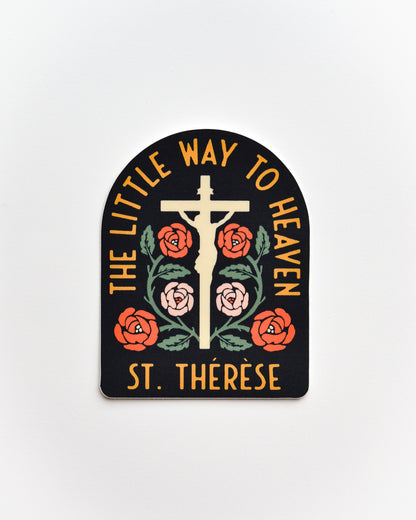 saint therese catholic sticker
