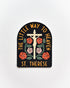 saint therese catholic sticker