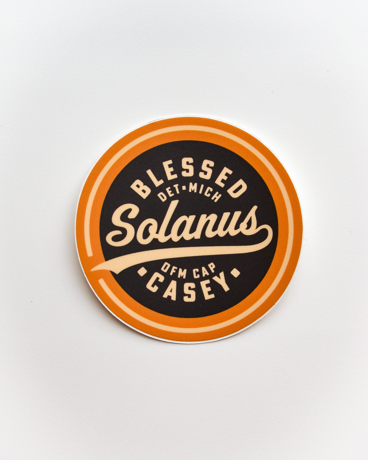 blessed solanus casey sticker