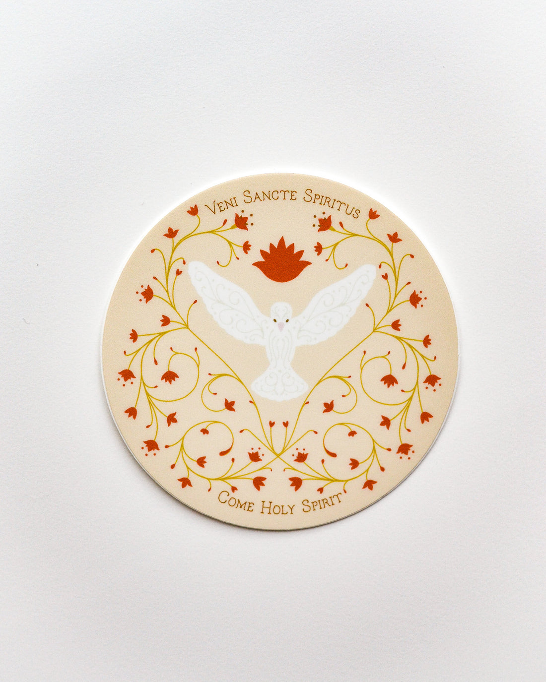 holy spirit catholic sticker