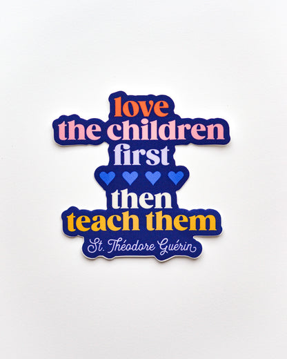 mother theodore guerin catholic sticker