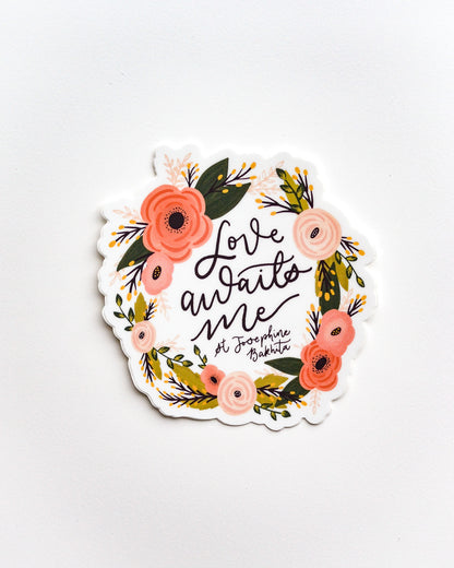 saint josephine bakhita catholic sticker