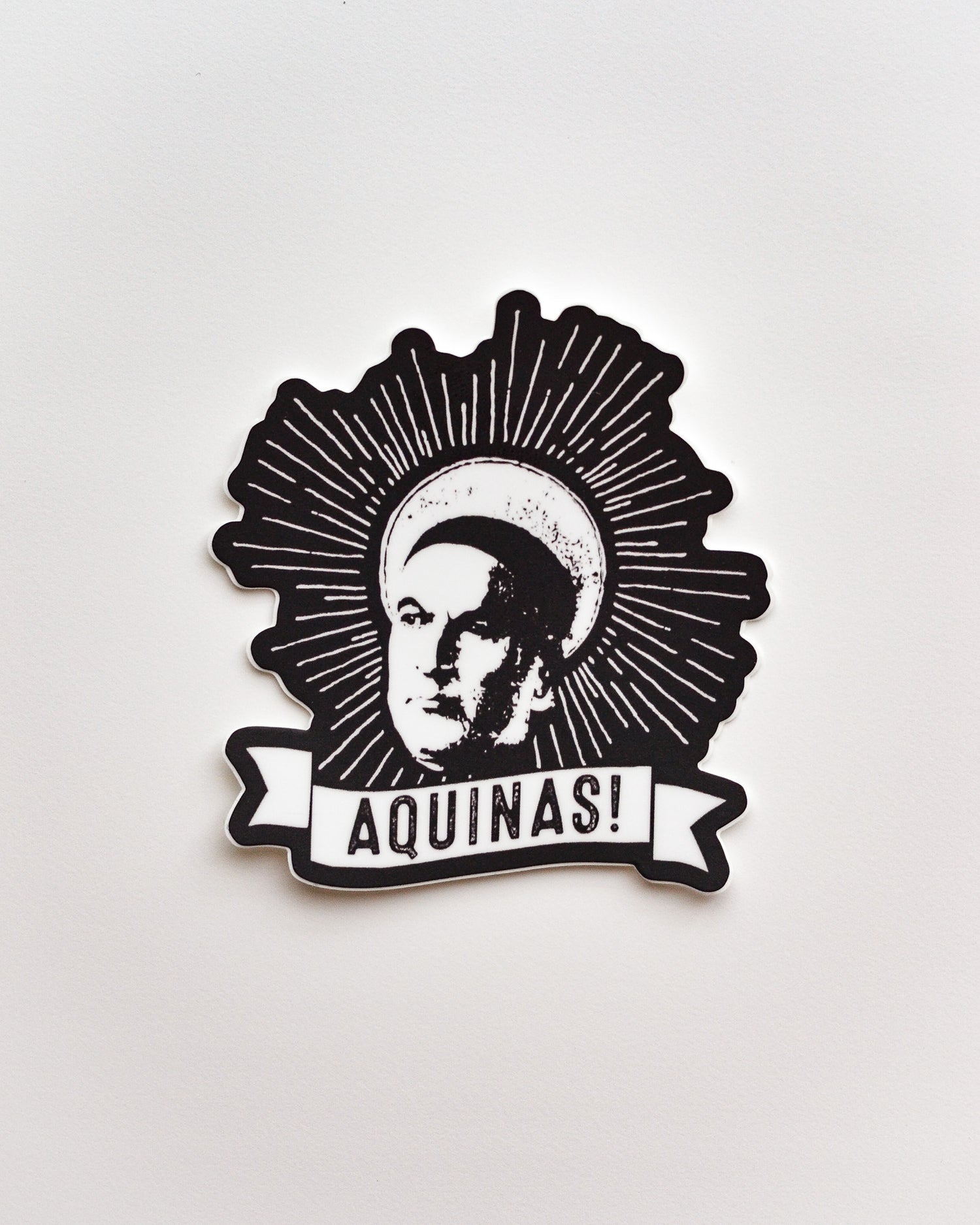 thomas aquinas catholic sticker