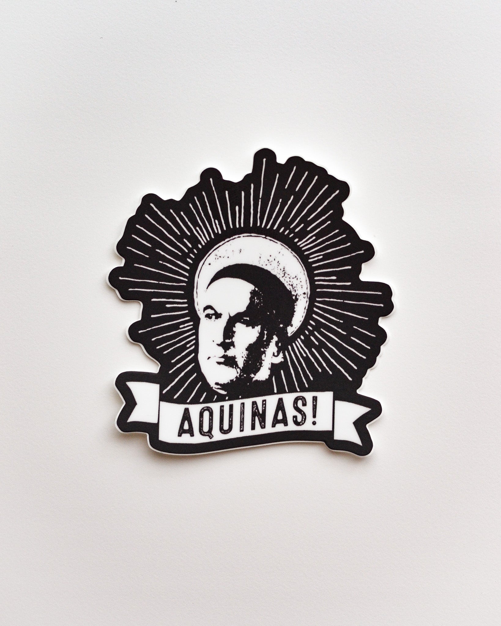 thomas aquinas catholic sticker