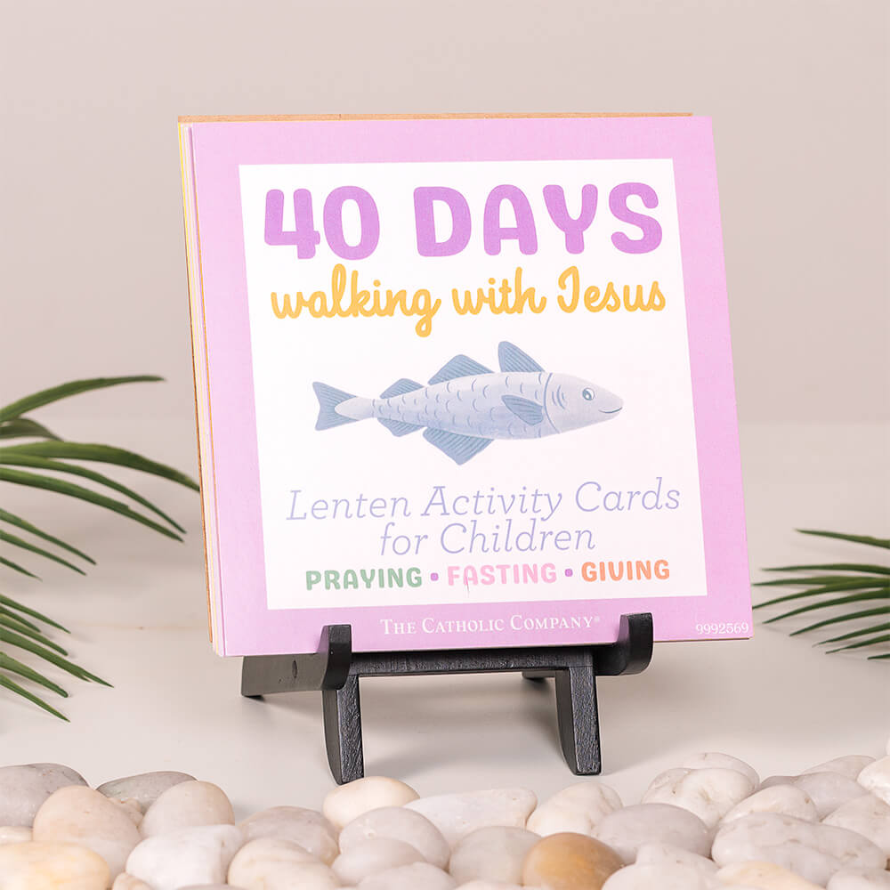Walking with Jesus Lenten Activity Card Pack for Kids