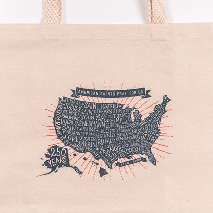 American Saints 250th Commemorative Canvas Tote