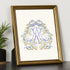 Auspice Maria Devotional Print - 8" x 10"
