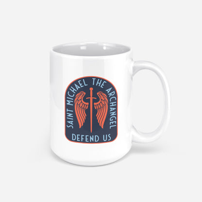 St. Michael Sword &amp; Shield Coffee Mug
