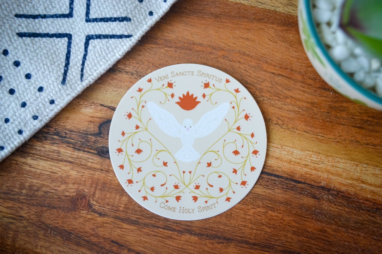 Come Holy Spirit Catholic Sticker