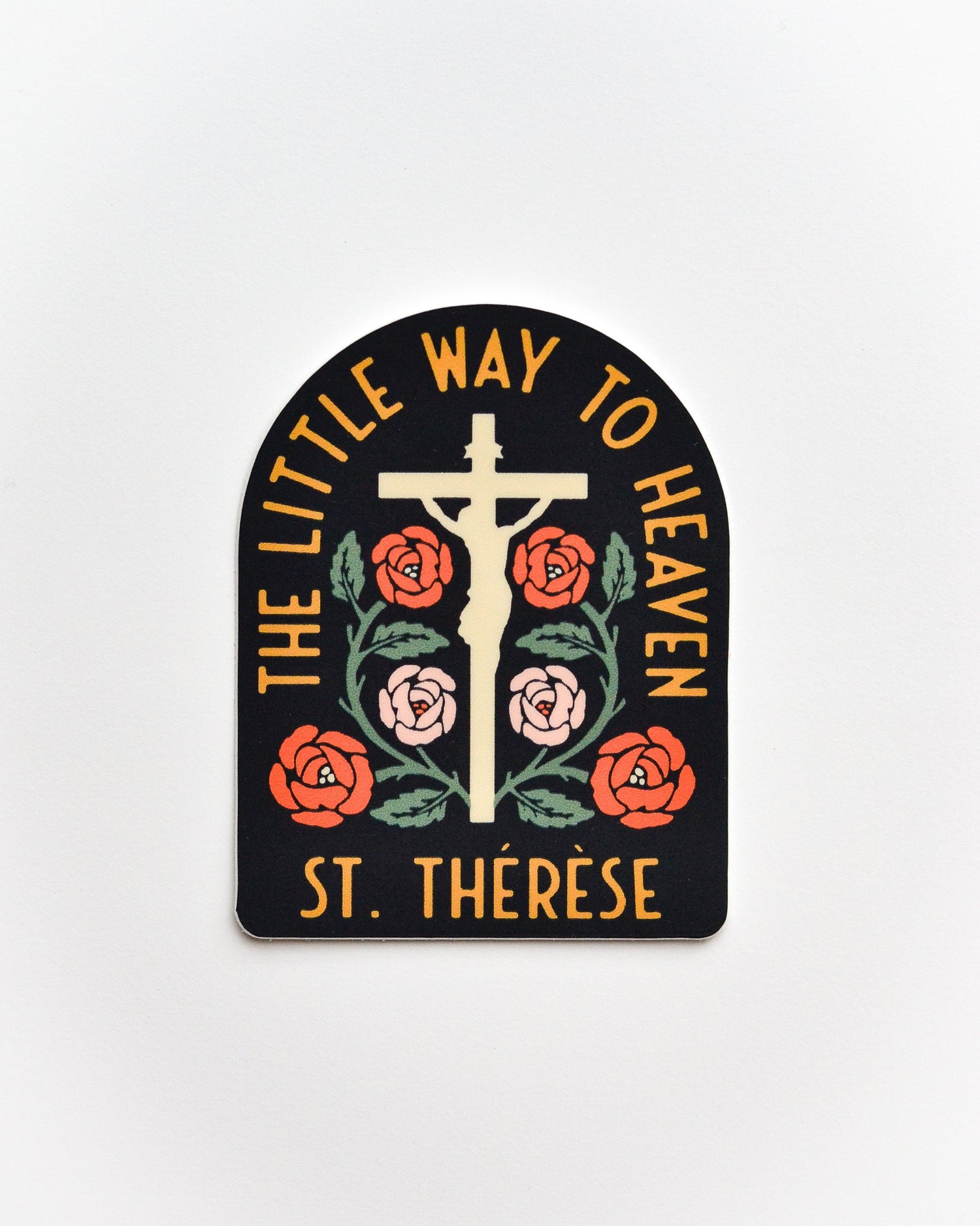 St. Thérèse Little Way to Heaven Catholic Sticker