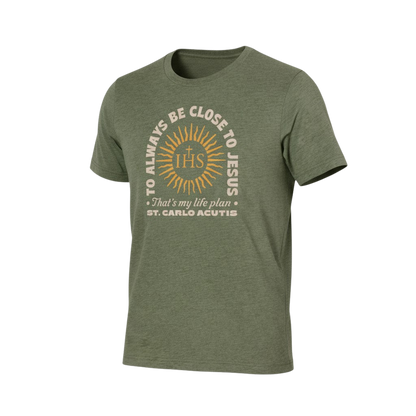Carlo Acutis Life Plan T-shirt