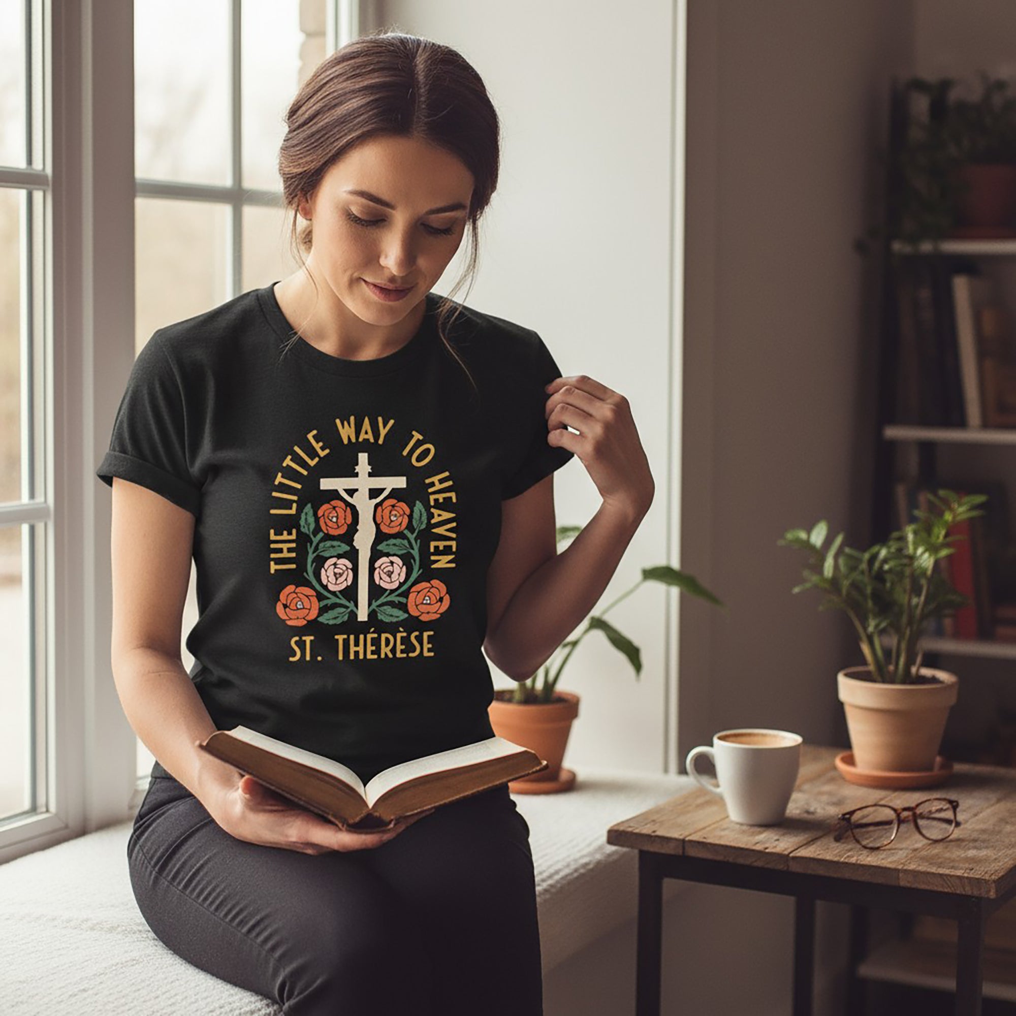 St. Therese Little Way to Heaven T-Shirt