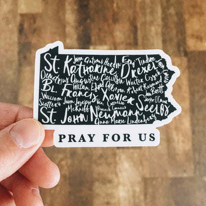 Pennsylvania Saints Catholic Sticker