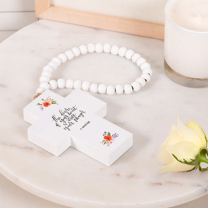 Desire of Your Heart St. Augustine Hanging Cross