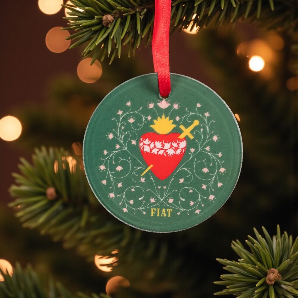 Three Hearts Ornament Set