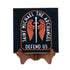 St. Michael Sword & Shield Ceramic Tile