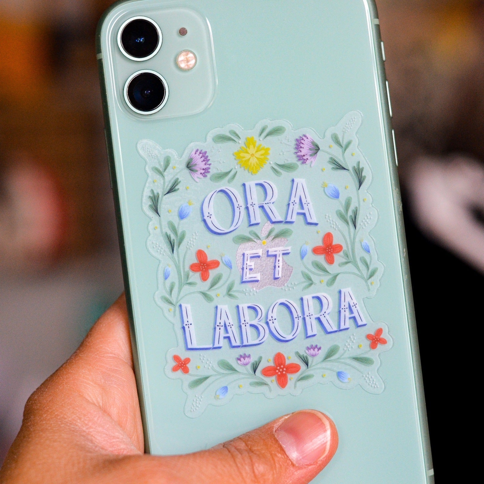 Ora Et Labora Catholic Sticker