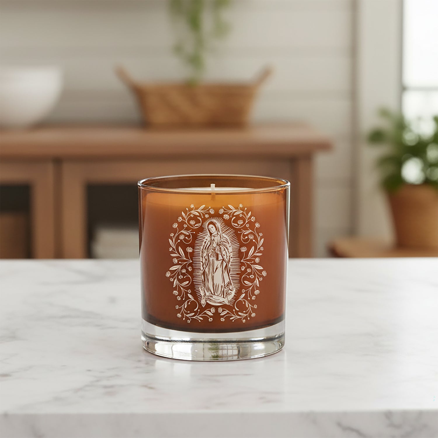 Our Lady of Guadalupe Candle