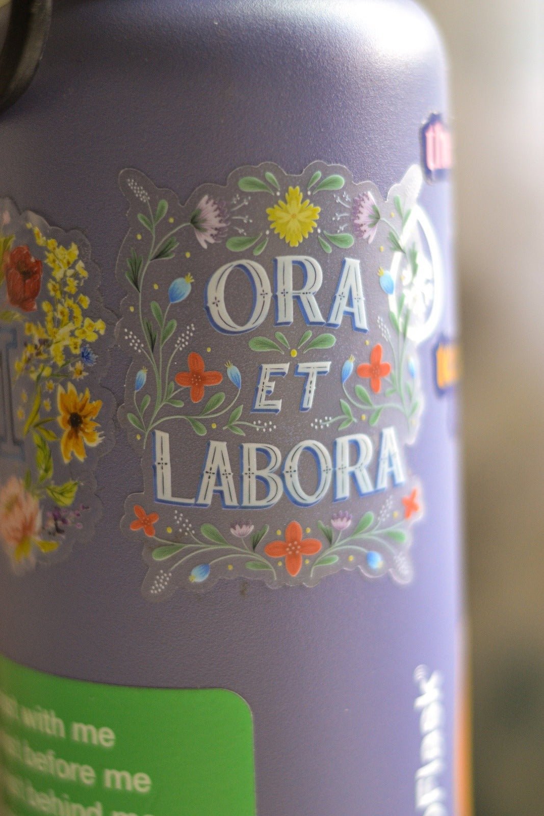 Ora Et Labora Catholic Sticker