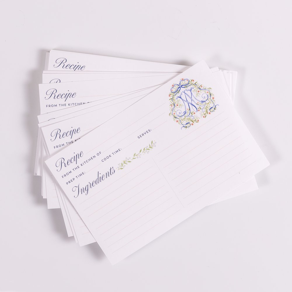 Mother Mary Auspice Maria Recipe Cards - Pack of 50