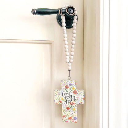 Come Holy Spirit Hanging Cross