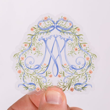 Auspice Maria Clear Vinyl Sticker