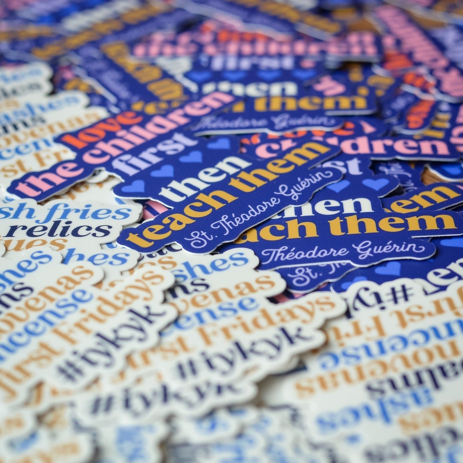 St. Théodore Guérin Vinyl Sticker