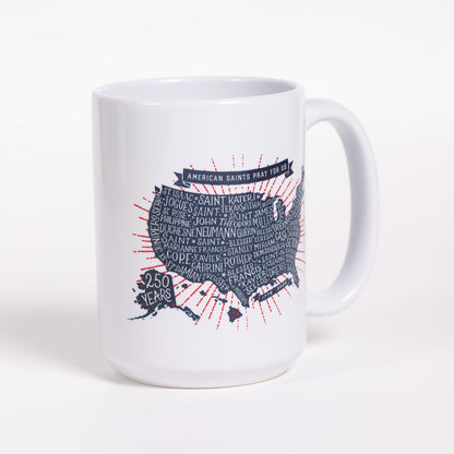 American Saints 250th Commemorative Mug