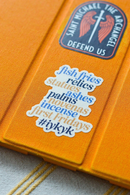 Only Catholic Stuff Catholic Sticker