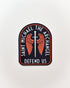 St. Michael Sword & Shield Catholic Sticker