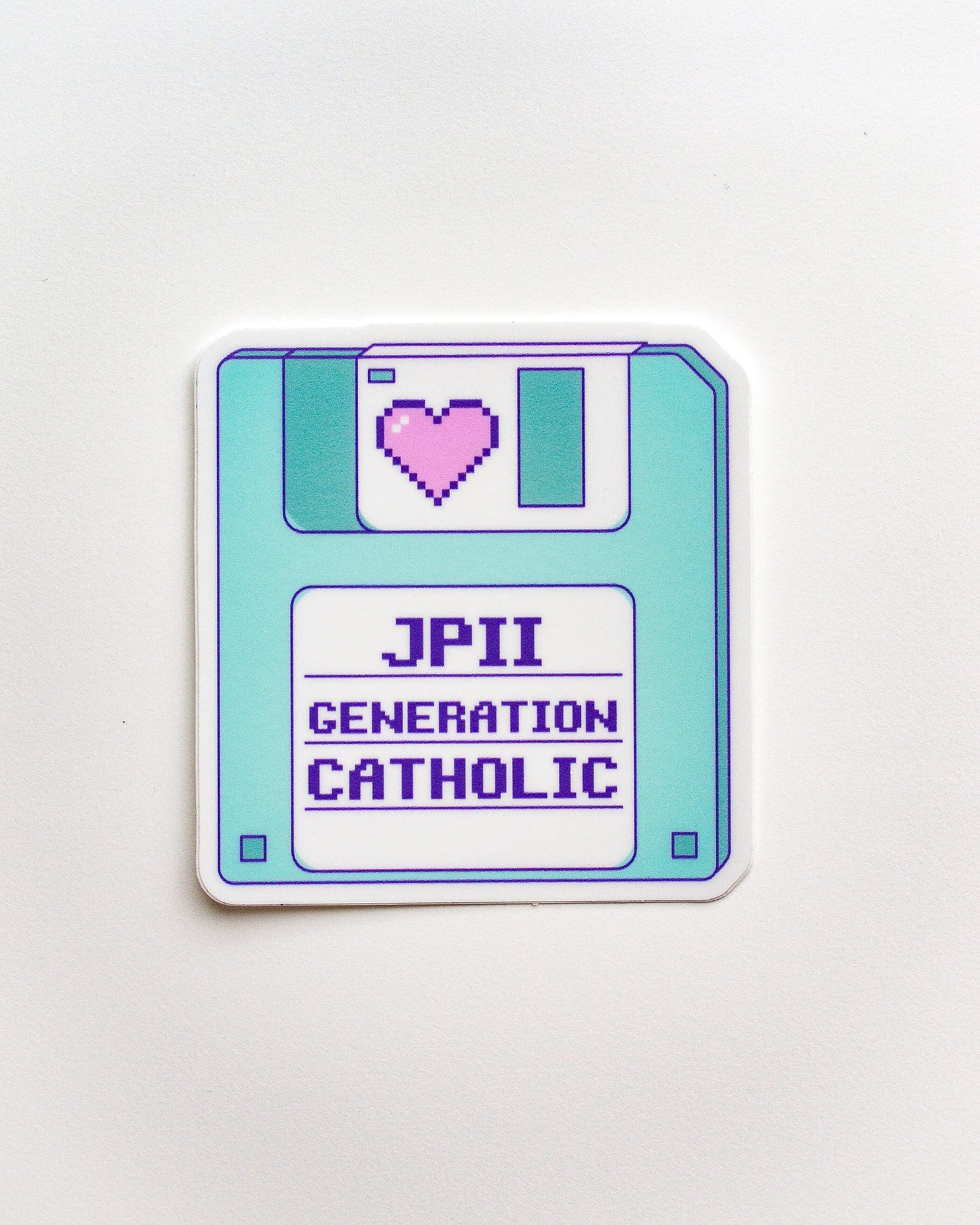 Pope St. John Paul II Generation Catholic Sticker