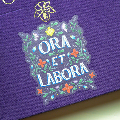 Ora Et Labora Catholic Sticker